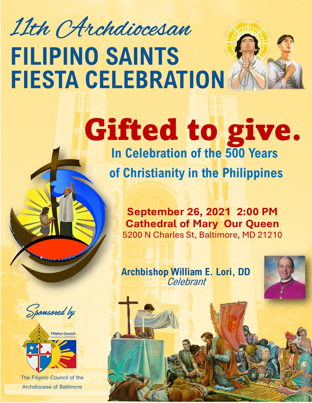 Video Teaser for the 11th Filipino Saints Fiesta Celebration