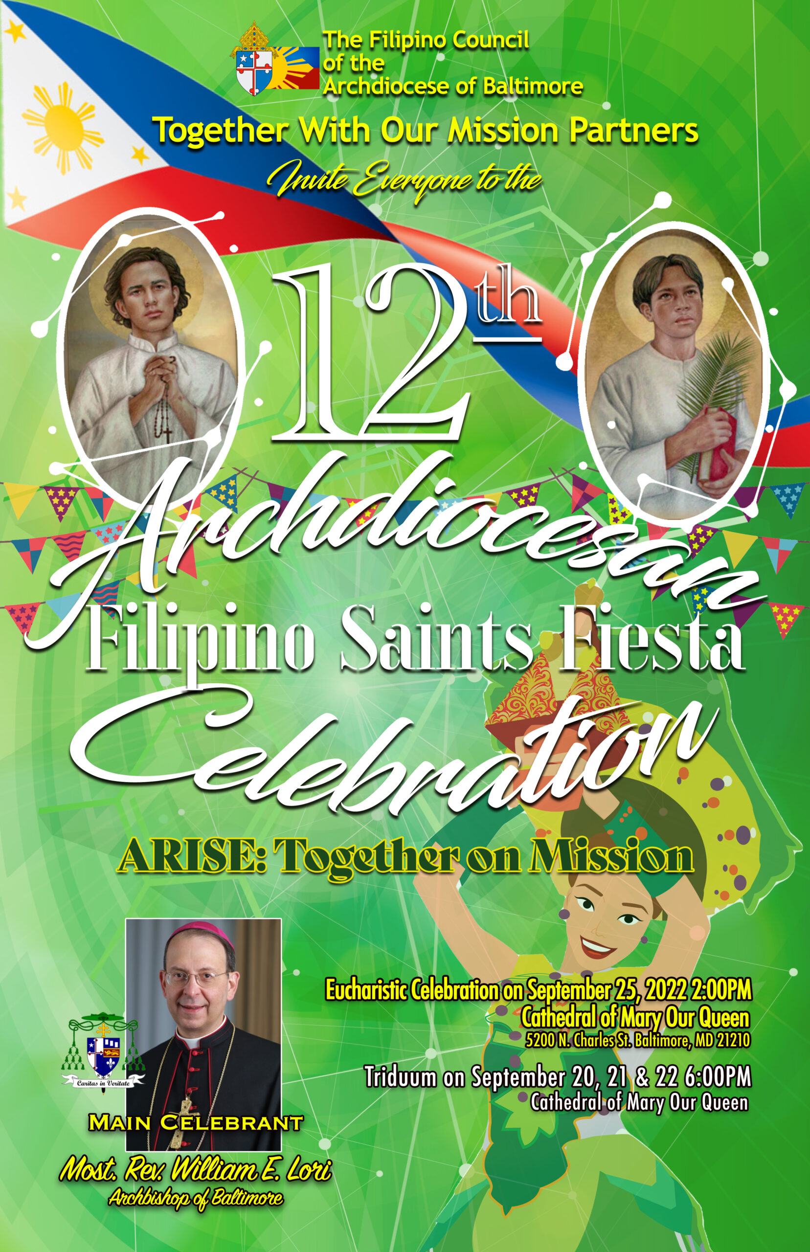 The 12th Archdiocesan Filipino Saints Fiesta Celebration